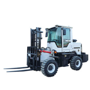 AT-3000 3.5 Ton Diesel Off Road 4 Wheel Drive Small Forklift With Cabin
